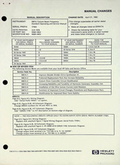 HP 5061A Operating And Service Manual