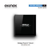 Ekinex Delego EK-DEL-4PAN-S Quick Manual