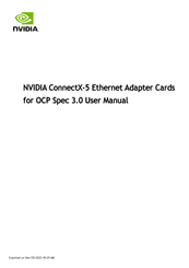 Nvidia 900-9X556-0056-SI0 User Manual