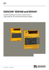 Bender EDS441W-S-1 Connection Manual