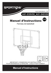 Sportnow A61-039V00 User Manual