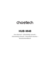 Choetech HUB-M48 User Manual