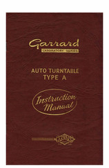 Garrard A Instruction Manual