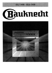 Bauknecht EELA 3498 Instructions For Use Manual