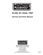 Monroe DUAL TRIP Service And Parts Manual