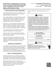 Daikin DRC Installation Instructions Manual