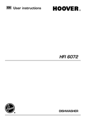 Hoover HFI 6072 User Instructions