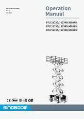 Sinoboom GTJZ3389RD Operation Manual
