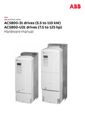 ABB ACS800-U31 Hardware Manual