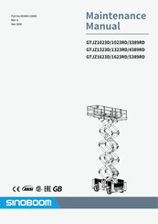 Sinoboom GTJZ3389RD Maintenance Manual