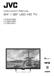 JVC LT-32C490 Instruction Manual