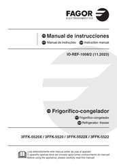 Fagor 3FFK-5522X Instruction Manual
