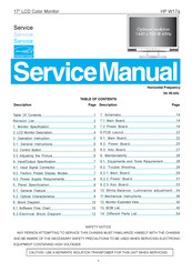HP W17Q Service Manual
