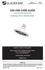 Glacier bay HD51205-X0110H Use And Care Manual