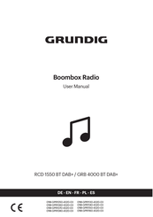 Grundig 01M-GPR1080-4320-03 User Manual