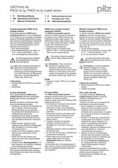 Pilz 20879-6NL-06 Operating Instructions Manual