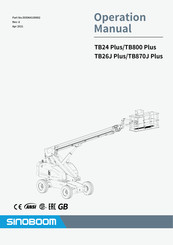 Sinoboom TB870J Plus Operation Manual