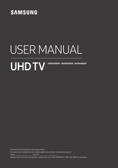 Samsung UN75NU8000 User Manual