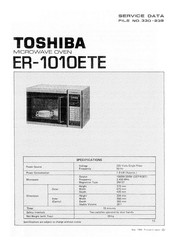 Toshiba ER-1010ETE Manual