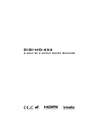 Intelix DIGI-HD-4X4 Manual