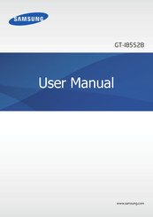 Samsung GT-I8552B User Manual