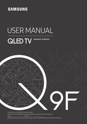 Samsung Q9F Series User Manual