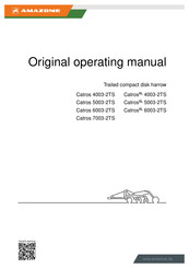 Amazone Catros 6003-2TS Original Operating Manual