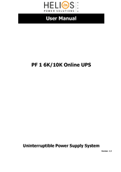 Helios Power Solutions PF 1 10K User Manual