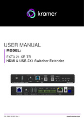 Kramer EXT3-21-XR-TR User Manual