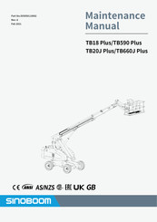Sinoboom TB18 Plus Maintenance Manual