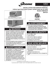 Modine Manufacturing DBP Installation And Service Manual