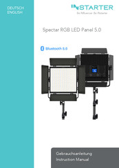 Instarter Spectar RGB LED Panel 5.0 Instruction Manual