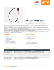 TE Connectivity Linx ANT-2.4-WRT-CCC Manual