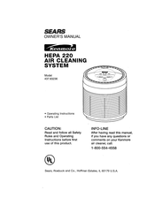Sears 437.83236 Owner's Manual
