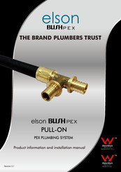 Elson BUSHpex PULL-ON Product Information And Installation Manual