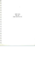 BGW 250C Owner's Manual