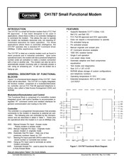 Cermetek CH1787 Manual