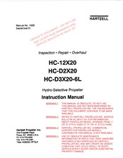 Hartzell HC-12X20 Instruction Manual