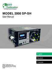 GEO Calibration 2000 SP-SH User Manual