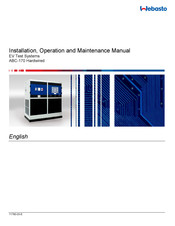 Webasto ABC-170 Hardwired Installation, Operation And Maintenance Manual