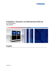 Webasto ABC-600NS Installation, Operation And Maintenance Manual