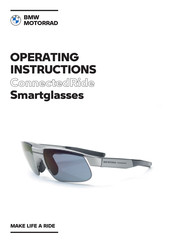 BMW Motorrad ConnectedRide Operating Instructions Manual