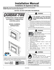 Quadra-Fire EXPEDITION-I Installation Manual