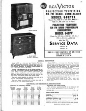 RCA Victor 658PV Manual