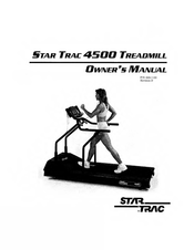 Star Trac 4500 Owner's Manual