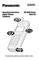 Panasonic GSM EB-G500 Series Operating Instructions Manual