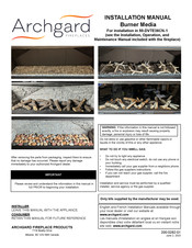 Archgard Burner Media Installation Manual