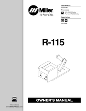 Miller R-115 Owner's Manual