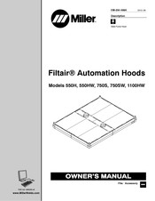 Miller Filtair 750SW Owner's Manual