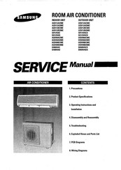 Samsung SH09VACX Service Manual